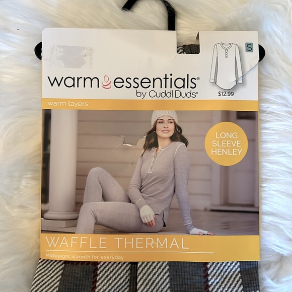 ⭐️NWT Women's Long Sleeve Waffle Thermal - Picture 3 of 5